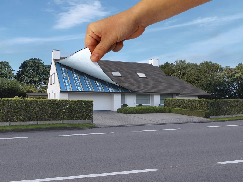 Sử dụng vật liệu cách nhiệt trên mái nhà