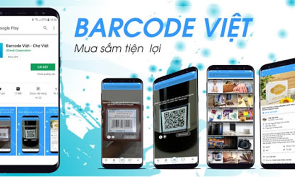 Ứng dụng quét mã vạch Barcode Việt